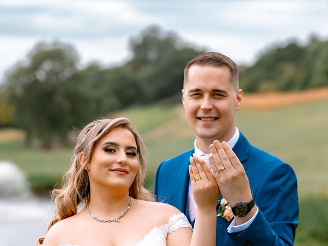 Eleni and Rytis's Wedding in Surrey Hills, Surrey 22