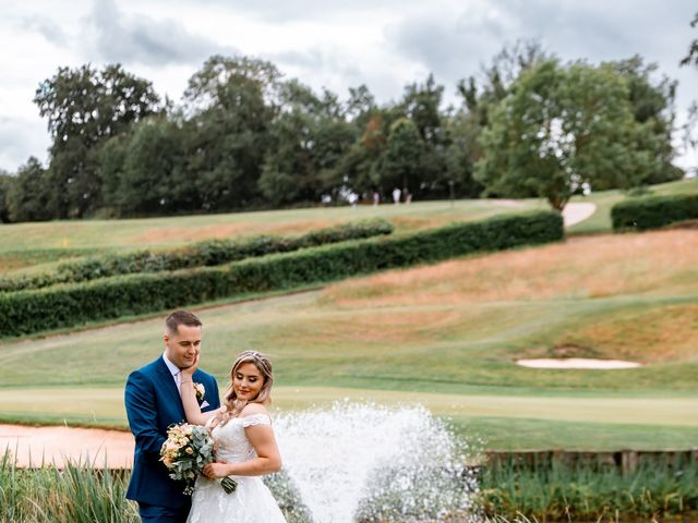 Eleni and Rytis's Wedding in Surrey Hills, Surrey 2