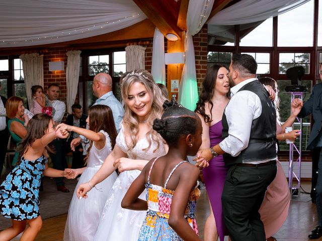 Eleni and Rytis's Wedding in Surrey Hills, Surrey 40
