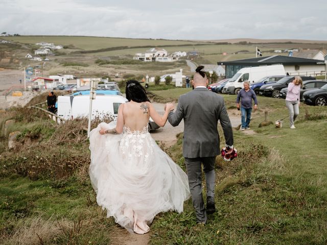 Jamie and Sophie&apos;s Wedding in Bodmin, Cornwall 40