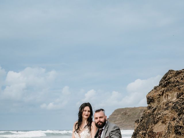 Jamie and Sophie&apos;s Wedding in Bodmin, Cornwall 45