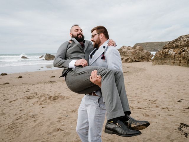Jamie and Sophie&apos;s Wedding in Bodmin, Cornwall 51