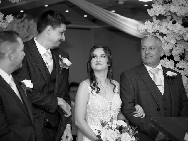 Sean and Rebecca&apos;s Wedding in Pontefract, West Yorkshire 15
