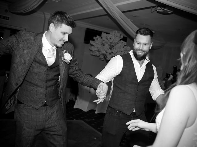 Sean and Rebecca&apos;s Wedding in Pontefract, West Yorkshire 27