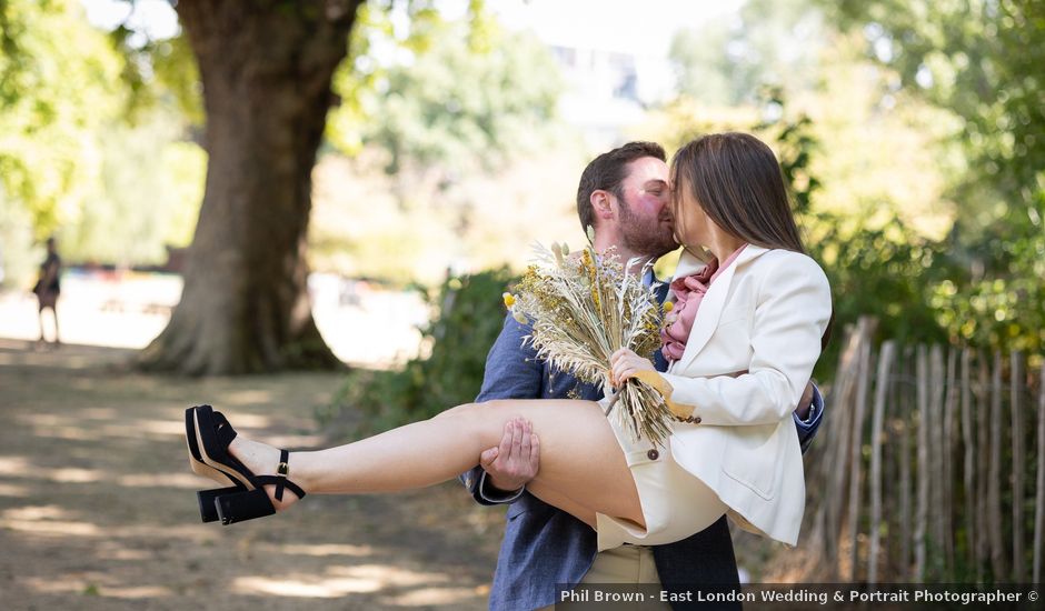 Matt and Jessica's Wedding in Hackney, East London