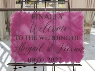 Abigail & Kieran's wedding