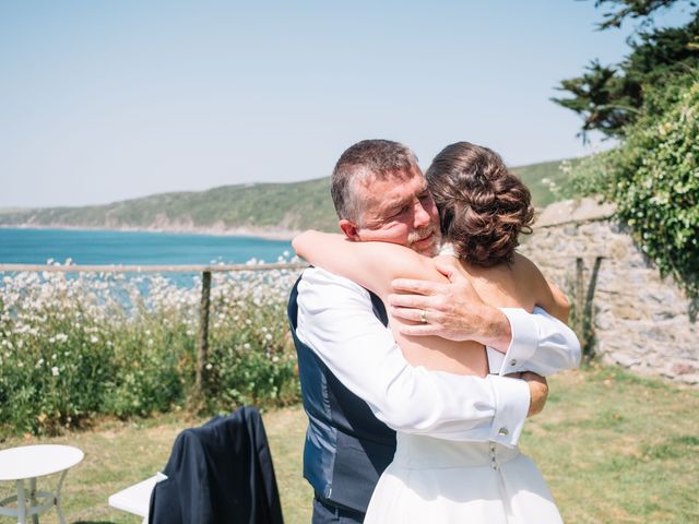 Brad and Sian&apos;s Wedding in Torpoint, Cornwall 34