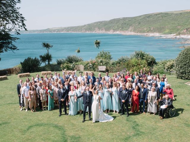 Brad and Sian&apos;s Wedding in Torpoint, Cornwall 40