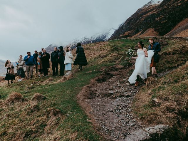 Laura and Angel&apos;s Wedding in Glencoe, Argyll 36