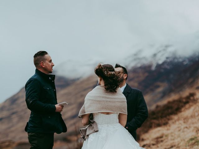 Laura and Angel&apos;s Wedding in Glencoe, Argyll 42