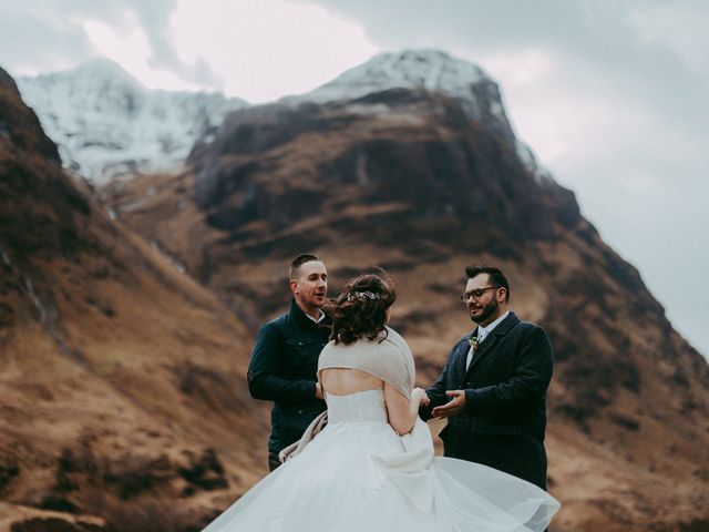 Laura and Angel&apos;s Wedding in Glencoe, Argyll 43