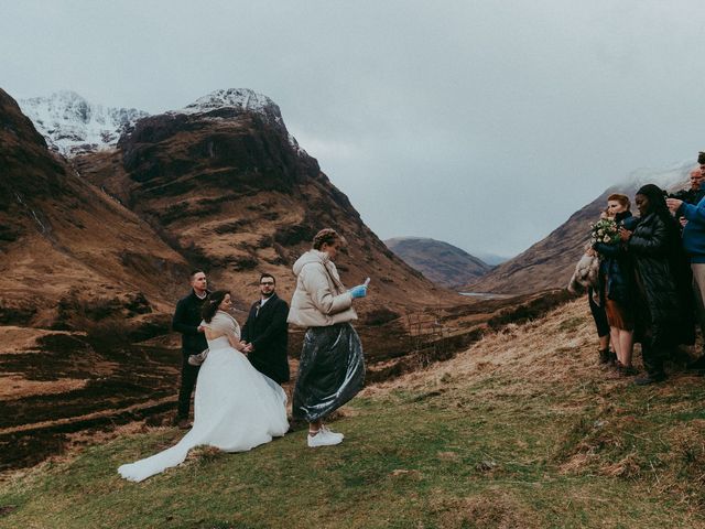 Laura and Angel&apos;s Wedding in Glencoe, Argyll 48