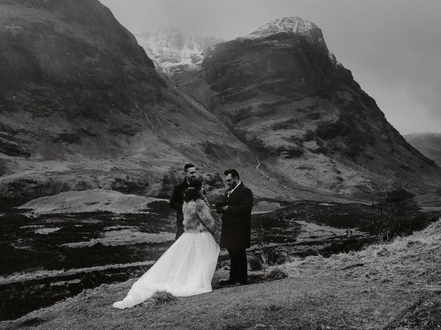 Laura and Angel&apos;s Wedding in Glencoe, Argyll 53