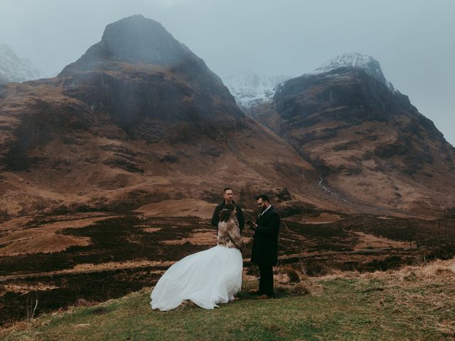 Laura and Angel&apos;s Wedding in Glencoe, Argyll 54