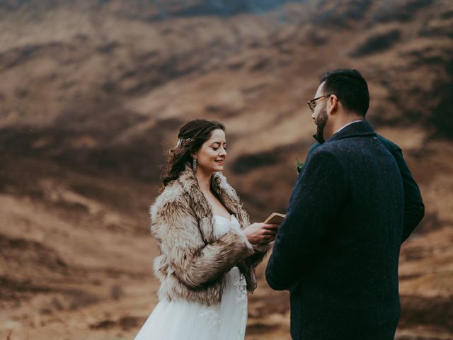 Laura and Angel&apos;s Wedding in Glencoe, Argyll 59