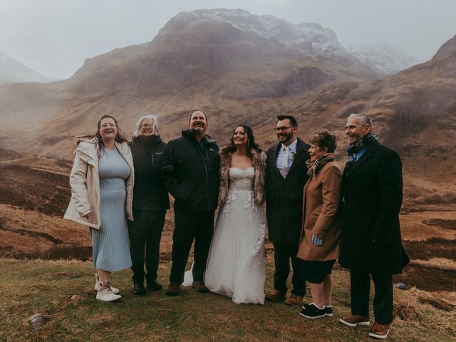 Laura and Angel&apos;s Wedding in Glencoe, Argyll 62