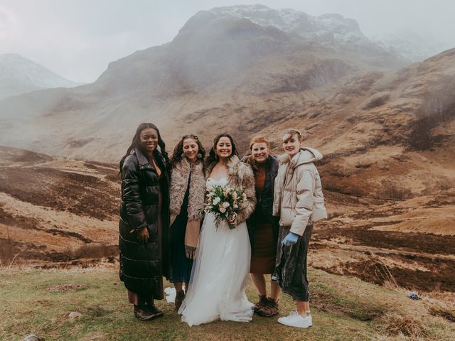 Laura and Angel&apos;s Wedding in Glencoe, Argyll 63