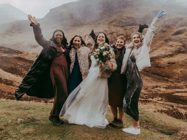 Laura and Angel&apos;s Wedding in Glencoe, Argyll 64