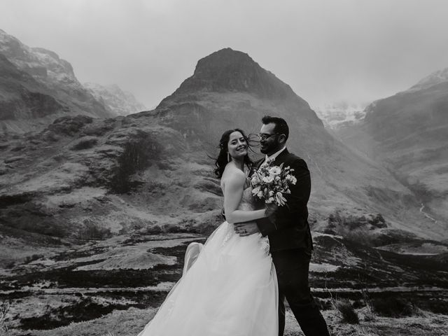 Laura and Angel&apos;s Wedding in Glencoe, Argyll 69