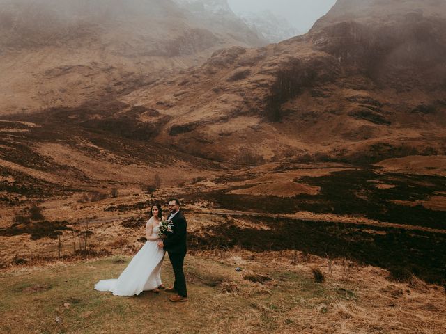 Laura and Angel&apos;s Wedding in Glencoe, Argyll 70