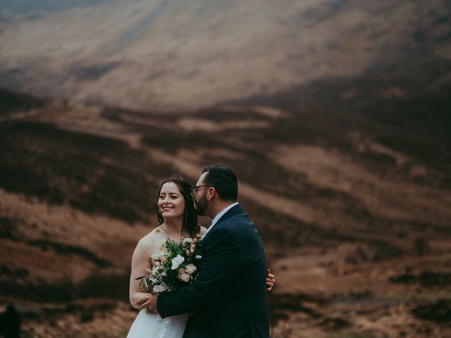 Laura and Angel&apos;s Wedding in Glencoe, Argyll 71