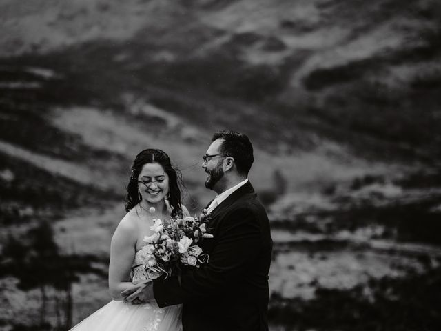 Laura and Angel&apos;s Wedding in Glencoe, Argyll 72