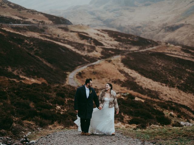 Laura and Angel&apos;s Wedding in Glencoe, Argyll 74