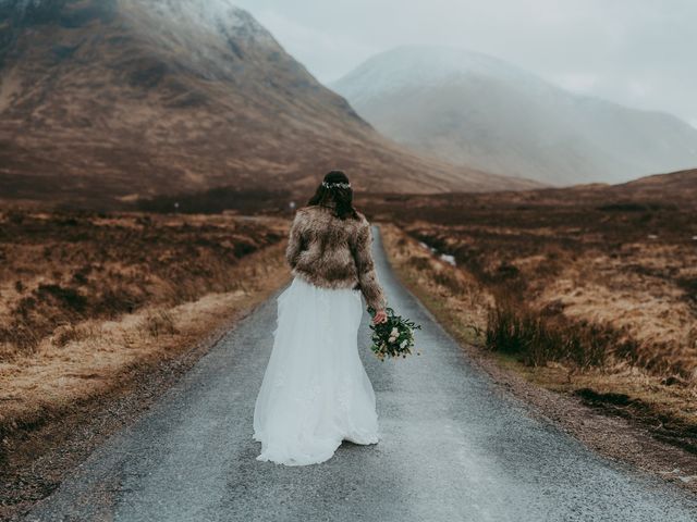 Laura and Angel&apos;s Wedding in Glencoe, Argyll 81