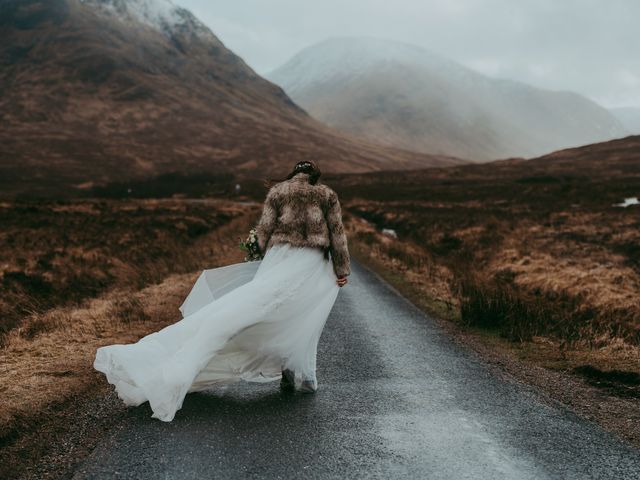 Laura and Angel&apos;s Wedding in Glencoe, Argyll 82