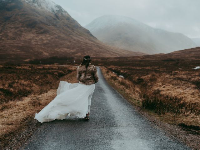 Laura and Angel&apos;s Wedding in Glencoe, Argyll 83