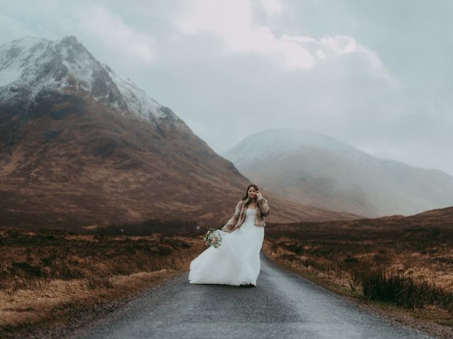 Laura and Angel&apos;s Wedding in Glencoe, Argyll 85