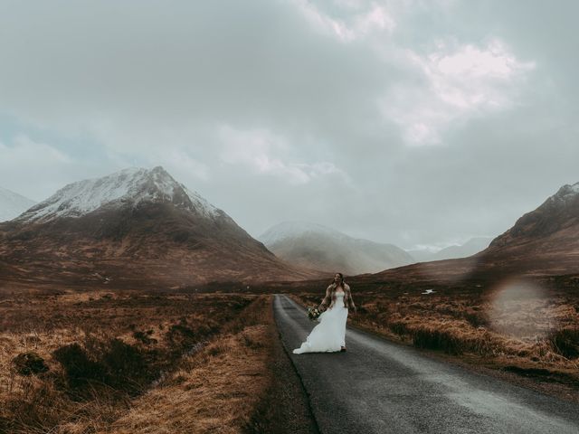 Laura and Angel&apos;s Wedding in Glencoe, Argyll 87