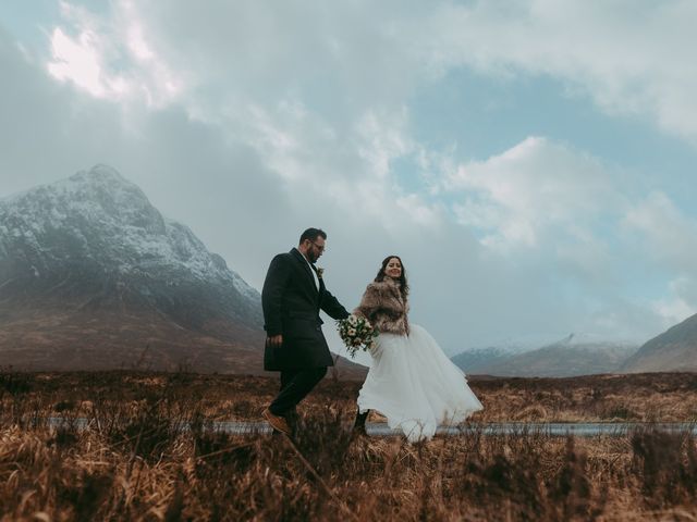 Laura and Angel&apos;s Wedding in Glencoe, Argyll 92