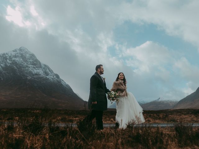 Laura and Angel&apos;s Wedding in Glencoe, Argyll 93