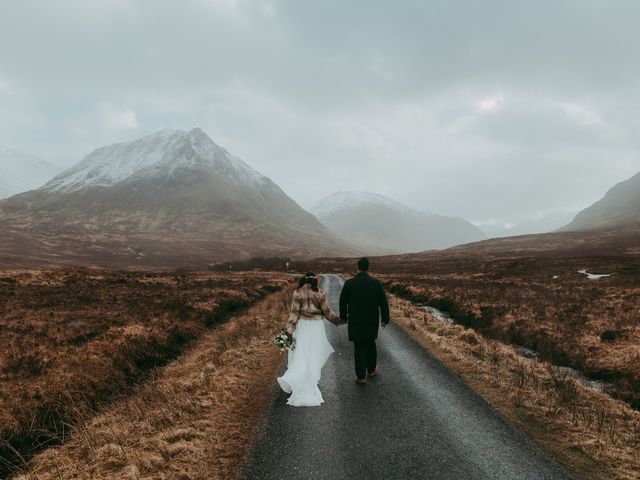 Laura and Angel&apos;s Wedding in Glencoe, Argyll 94