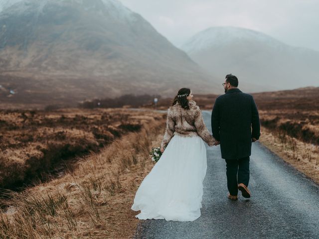 Laura and Angel&apos;s Wedding in Glencoe, Argyll 95