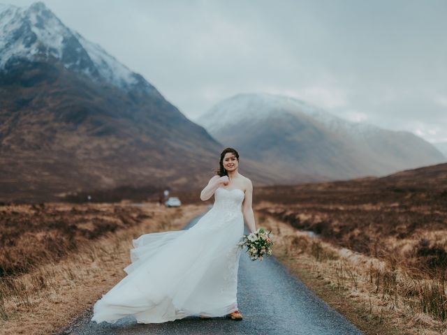 Laura and Angel&apos;s Wedding in Glencoe, Argyll 102