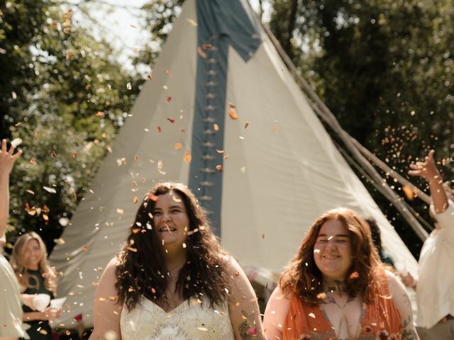 Ayeisha and Amy's Wedding in Wadebridge, Cornwall 50