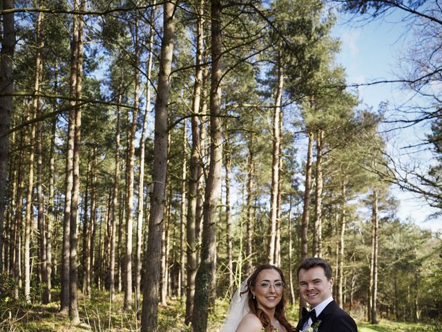 Neve and Josh's Wedding in Hexham, Northumberland 16