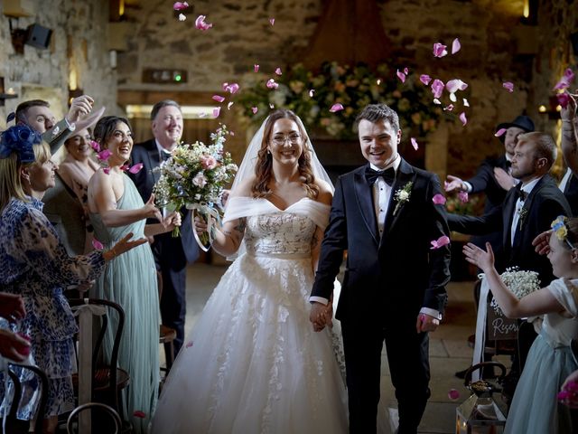Neve and Josh's Wedding in Hexham, Northumberland 18