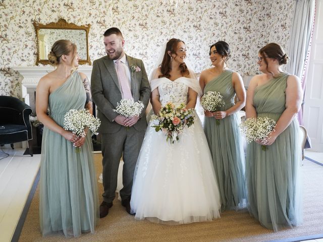 Neve and Josh's Wedding in Hexham, Northumberland 38