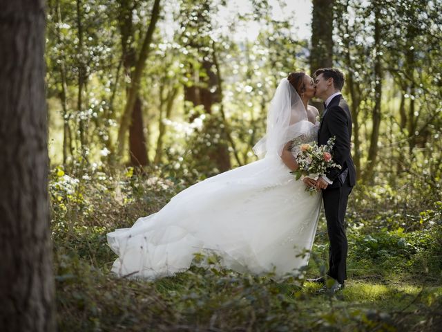 Neve and Josh's Wedding in Hexham, Northumberland 45