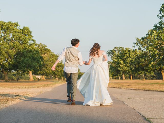 Oli and Holly's Wedding in Staploe, Cambridgeshire 6