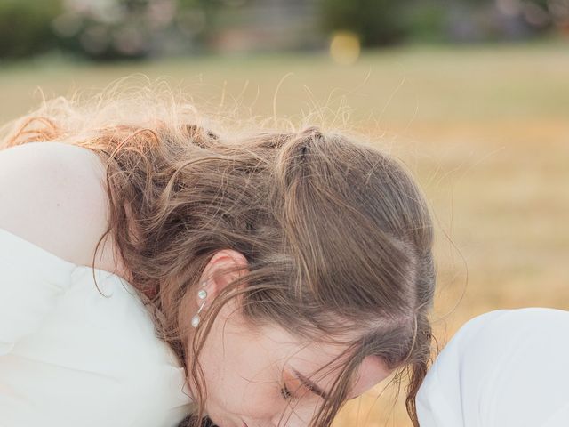 Oli and Holly's Wedding in Staploe, Cambridgeshire 9