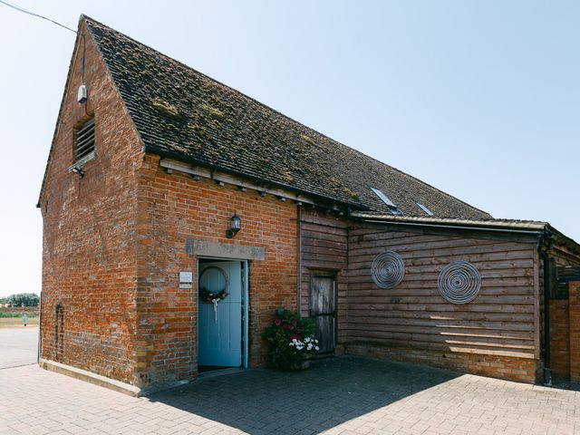 Oli and Holly's Wedding in Staploe, Cambridgeshire 11