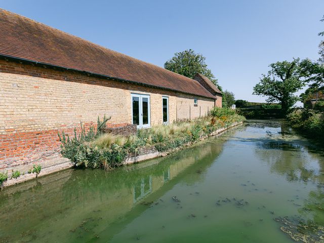 Oli and Holly's Wedding in Staploe, Cambridgeshire 13