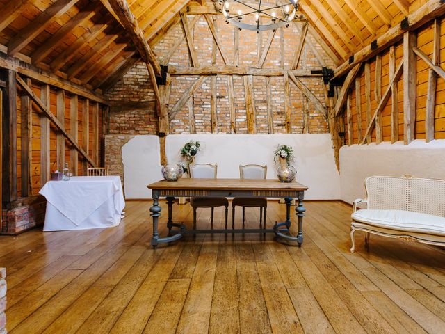 Oli and Holly's Wedding in Staploe, Cambridgeshire 14