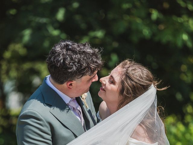 Oli and Holly's Wedding in Staploe, Cambridgeshire 30