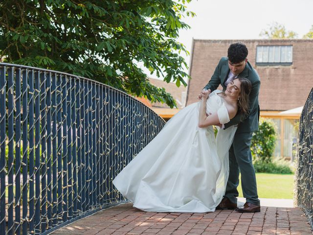 Oli and Holly's Wedding in Staploe, Cambridgeshire 35
