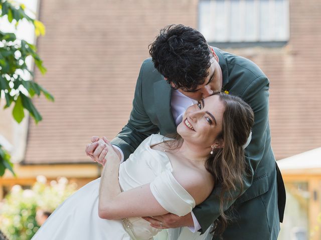 Oli and Holly's Wedding in Staploe, Cambridgeshire 36